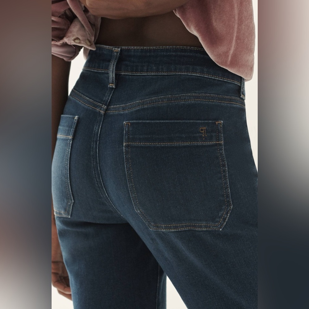 Anthropologie The Icon Flare Jeans by Pilcro: Mid-Rise Edition - Picture 4 of 8